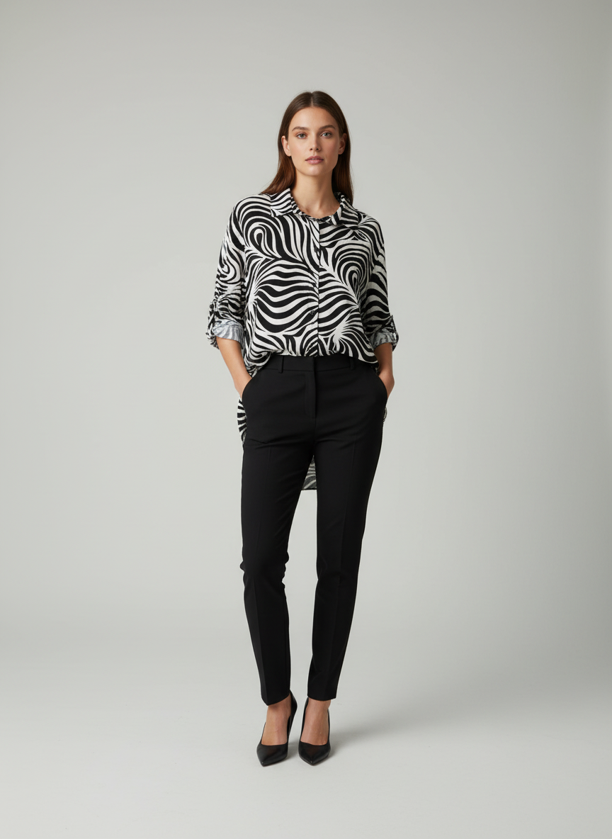B&W Tunic