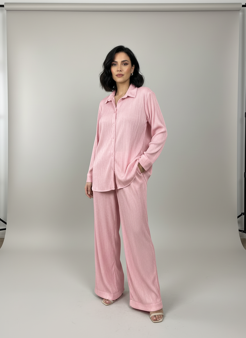 Pastal Boohoo Oversize set