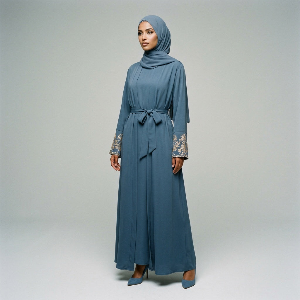 The Slate Blossom Ensemble Abaya