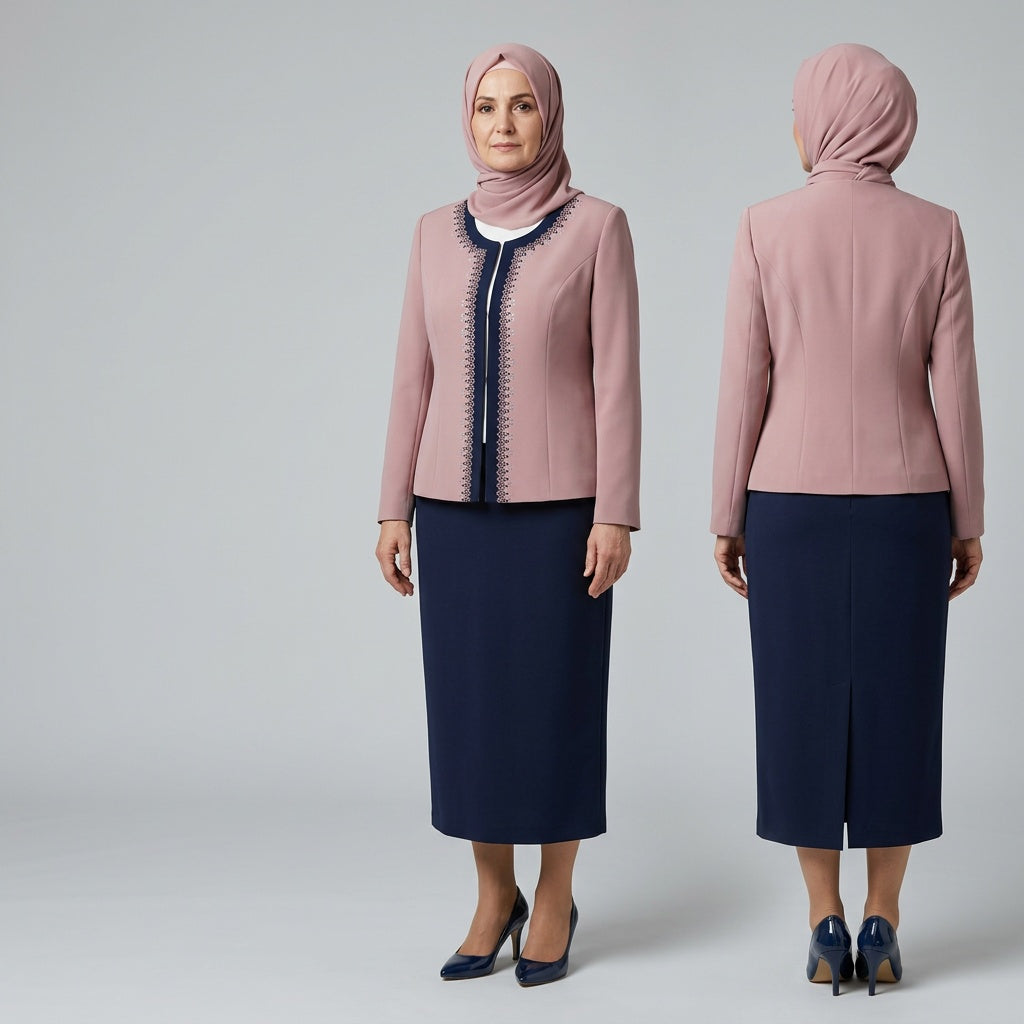 Celeste Elegance Three-Piece Set