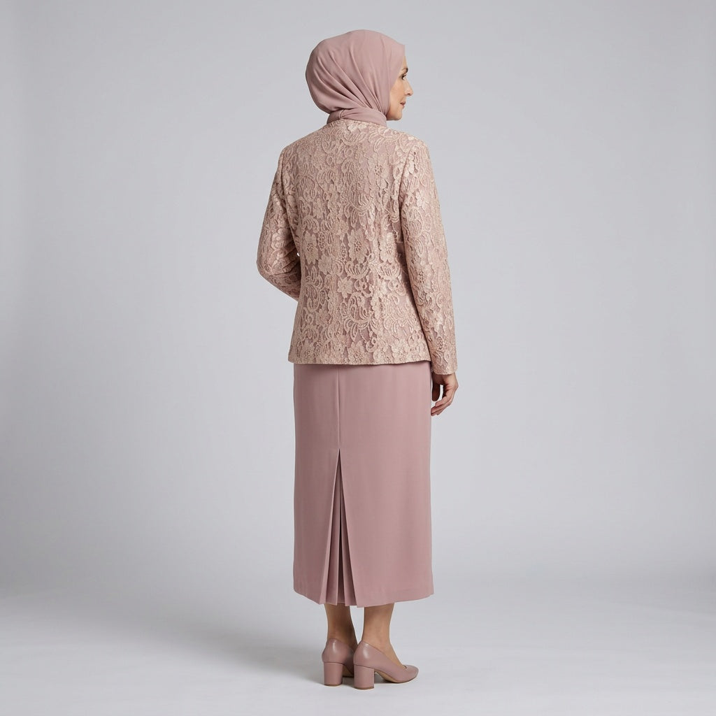 Blush Serenity Lace Set
