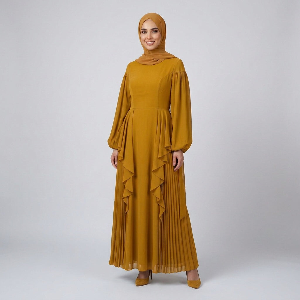 Elara Flowing Maxi Dress