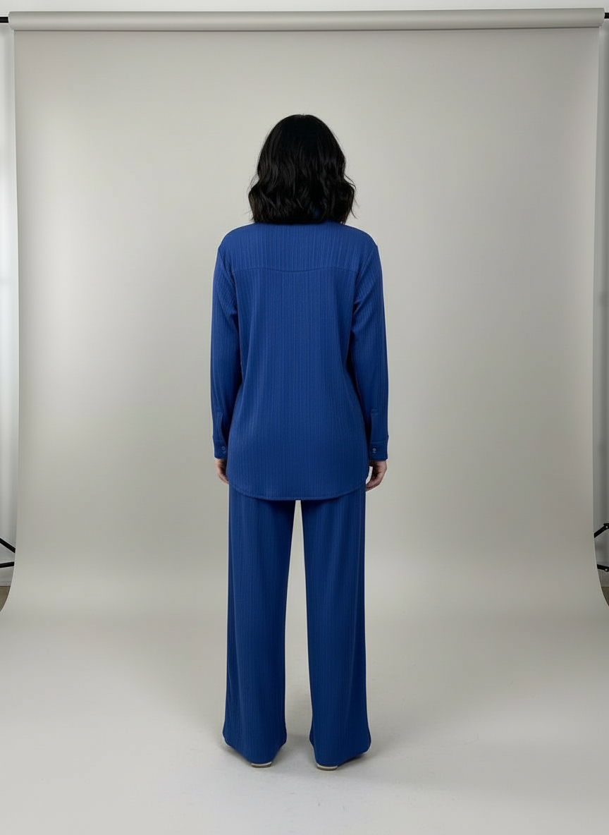 Blue Boohoo Oversize