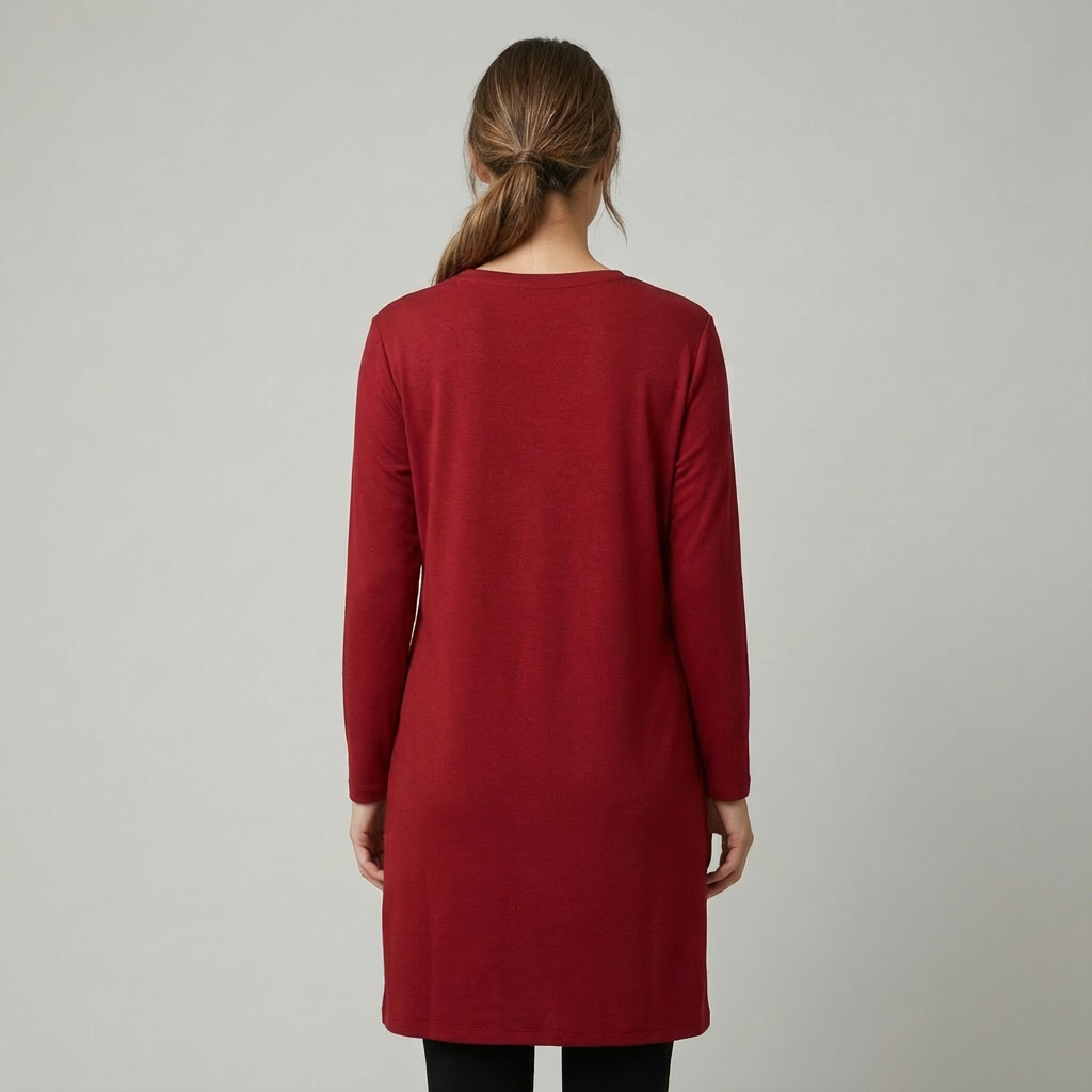 Long Casual Modest Shirt