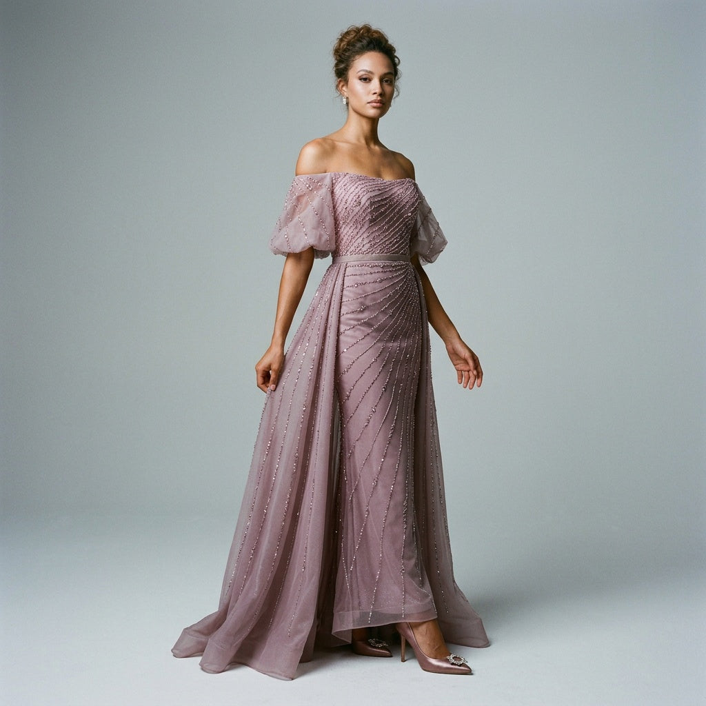 Amara Rose Embellished Gown