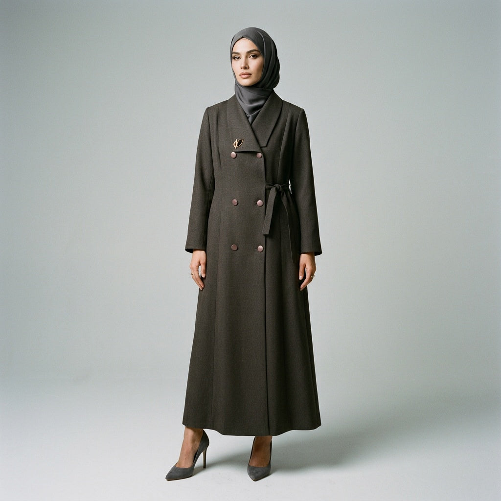 Elegant Wrap Coat