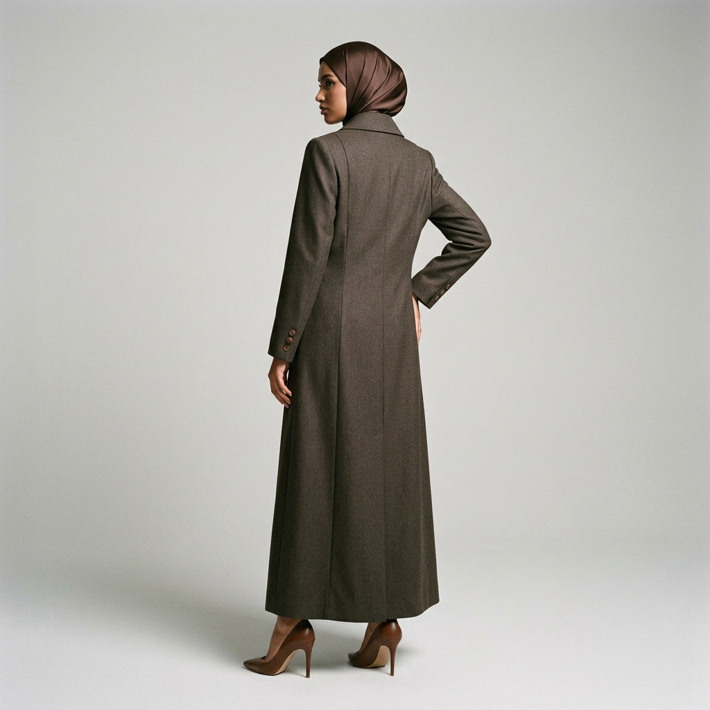 Elegant Wrap Coat