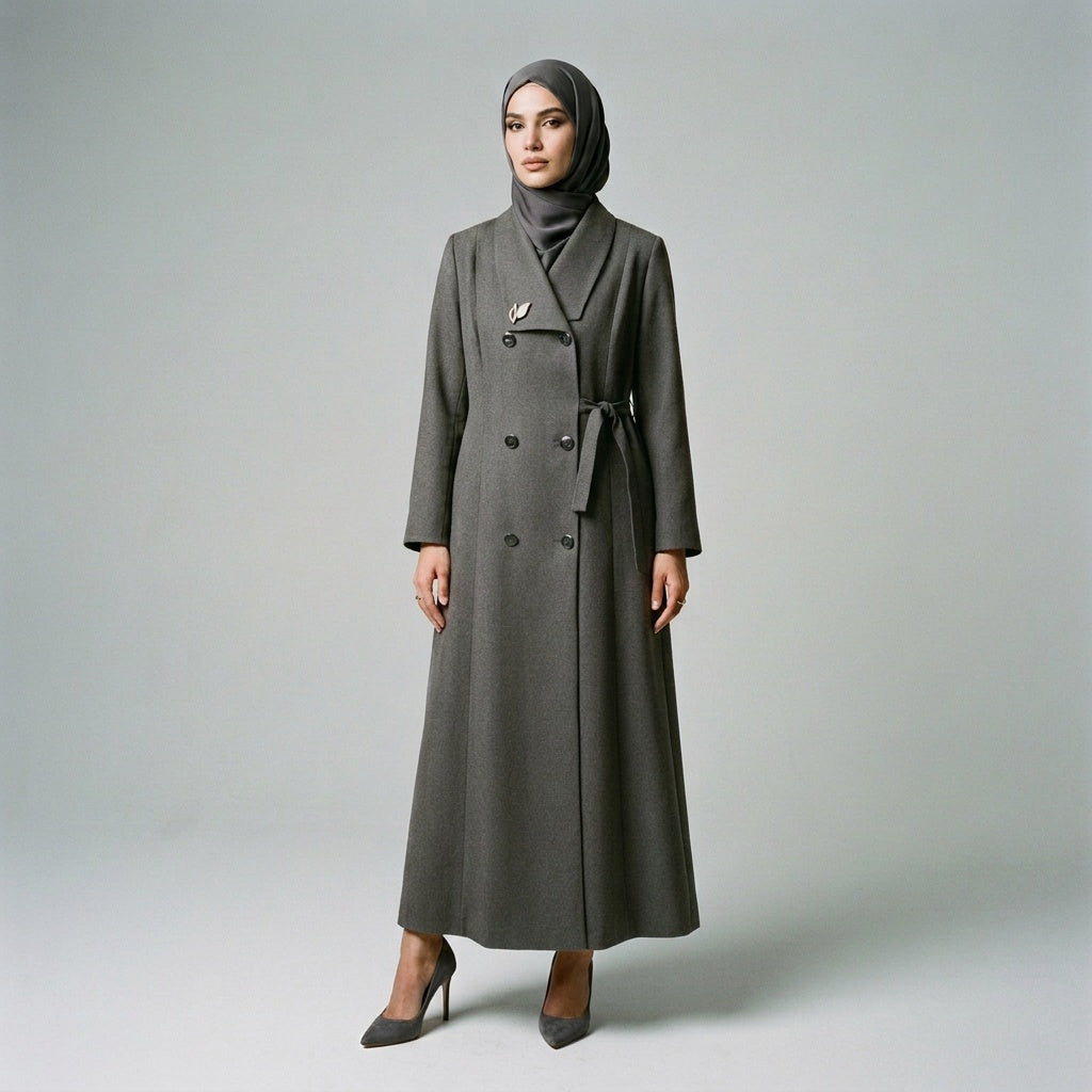 Elegant Wrap Coat