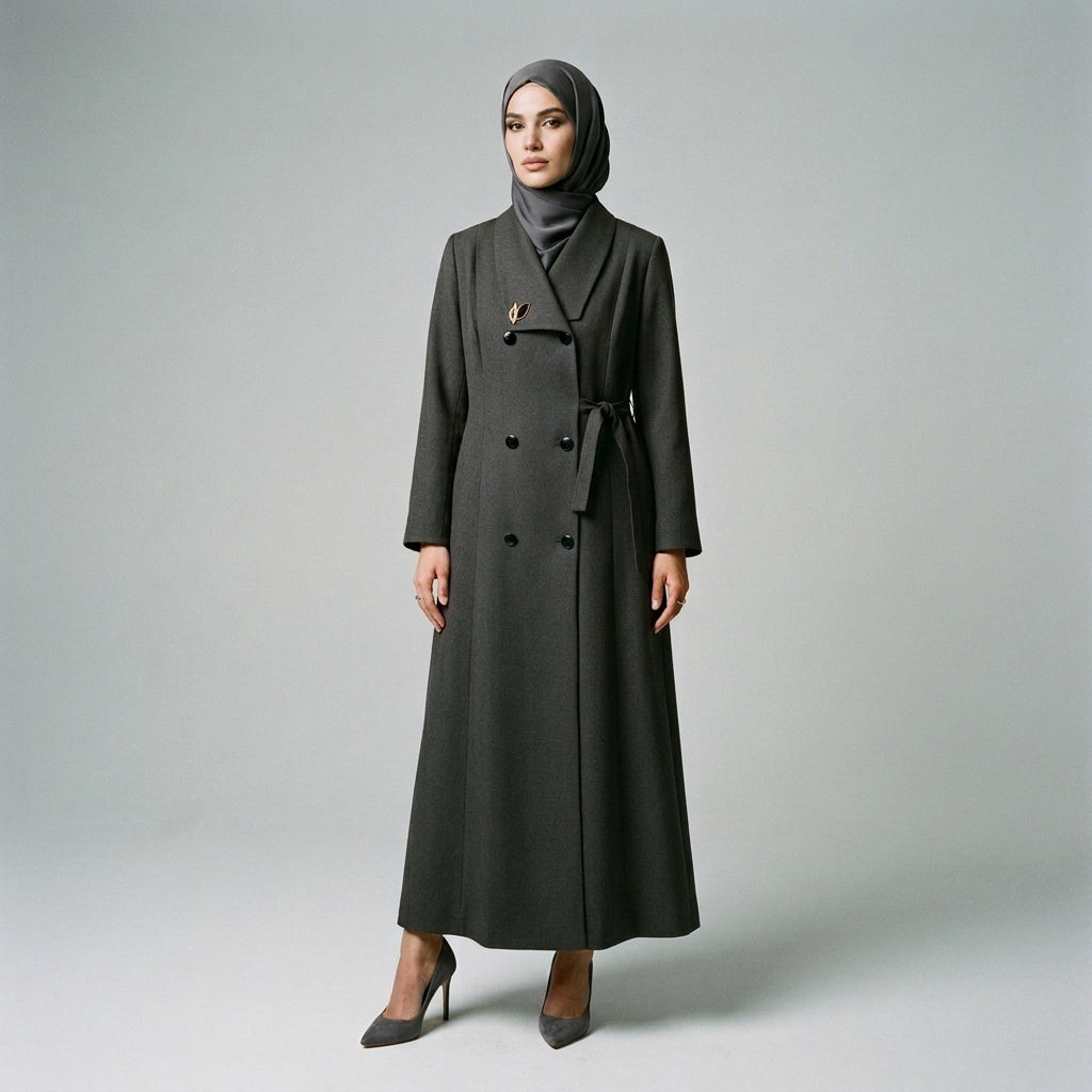 Elegant Wrap Coat