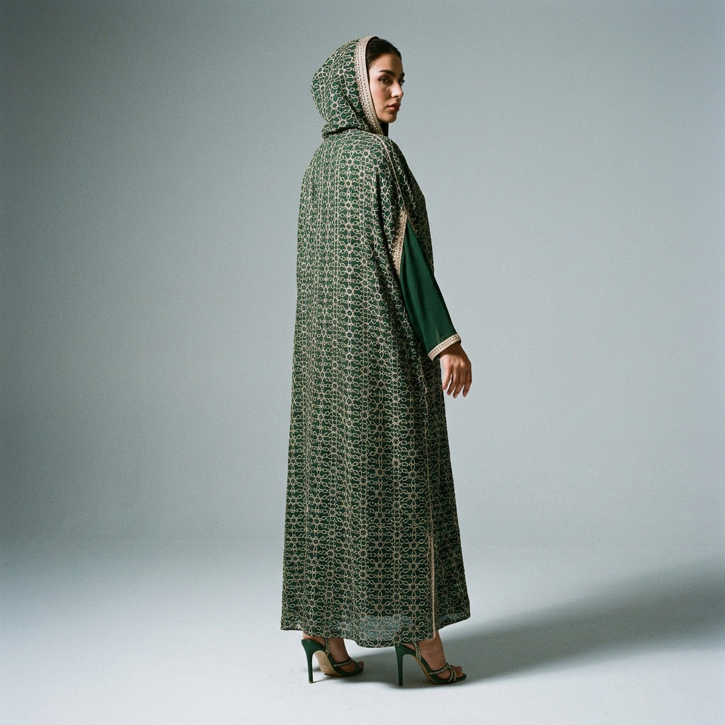 Royal Layered Embroidered Two picas  Kaftan