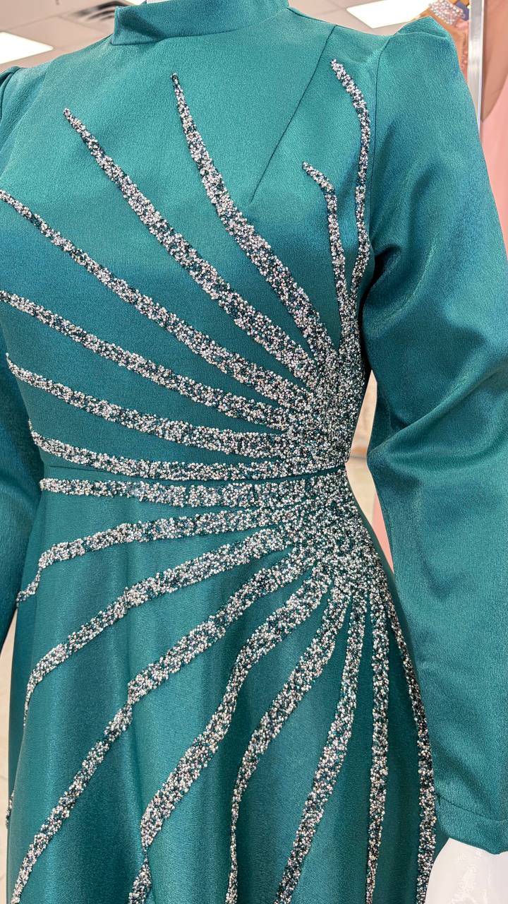 Crystal A-Line Gown