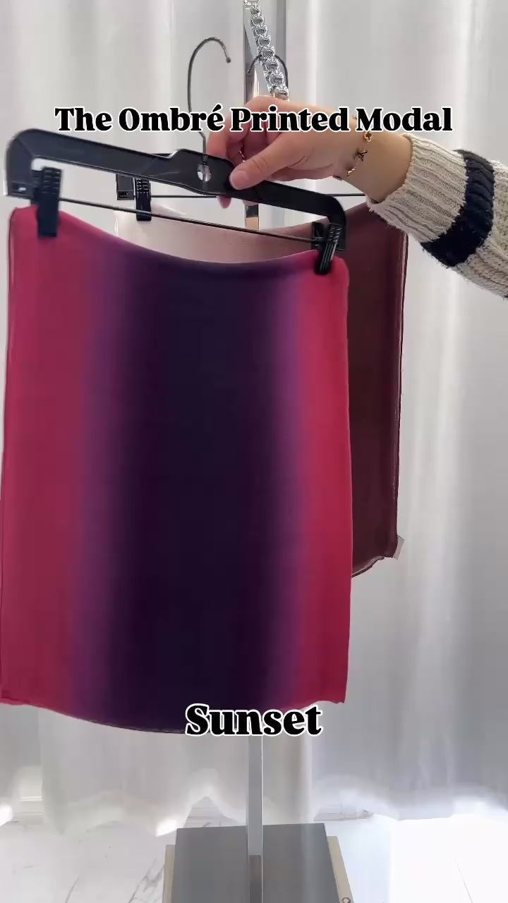 Sunset Ombré Modal